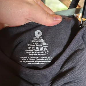Kindred Bravely Simply Sublime Maternity & Nursing Tank Black Size Medium thumbnail 9