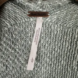 Free People Motions Cardigan Sweater‎ Lagenlook Boho Oversized Womens Large Gray thumbnail 5