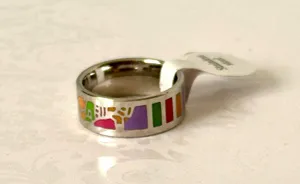 Stainless Steel Ring, Size 6 Silver thumbnail 2