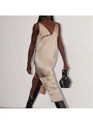 Everlane The Satin Slip Dress - Size 2 thumbnail 2
