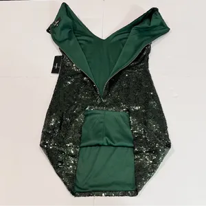 NWT Lulus Kasson Green Sequin Bodycon Mini Dress‎ MEDIUM thumbnail 8