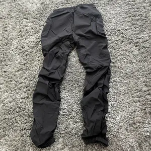 SHEIN Petite Nylon Ruched Joggers in Black, Size PL​​​​​​​​ thumbnail 3