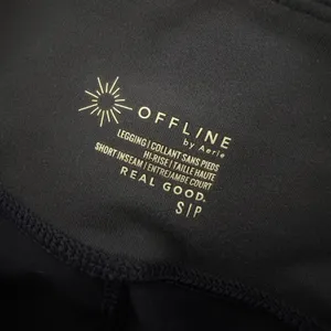 Offline by Aerie NAVY Leggings Size Small Classic Stretch Smooth thumbnail 2