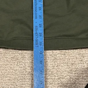 Pomander Place TuckerNuck Porter Sweatshirt Dress Womens Small Green Pockets thumbnail 9