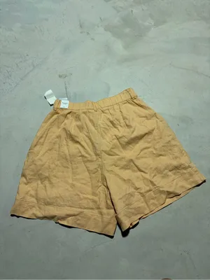 Abercrombie & Fitch NWT Peach Linen BLend Shorts medium thumbnail 5