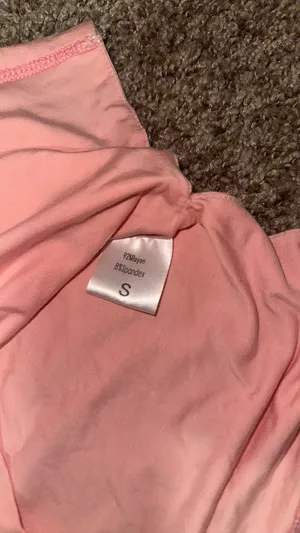 Pink amazon double lined top thumbnail 3