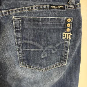 Miss Me Women Dark Wash Bootcut Jeans JP4818 Size 31 Stretch Denim thumbnail 10