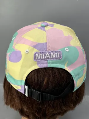 Formula 1 Miami Hat Womens OS Pink Purple Racing Hat Performance Strapback thumbnail 4