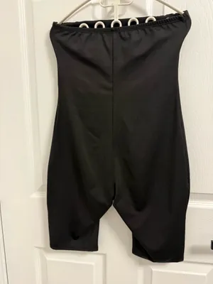 Strapless cutout shorts romper Black Size M thumbnail 2