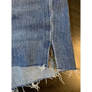 H&M Regular Waist Jean Shorts‎ Womens 10 Medium Wash Denim Festival DIY Cut Off thumbnail 15