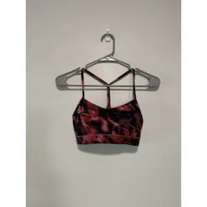 Lululemon Flow Y‎ Nulu Bra *Light Support, A–C Cups Intensity Pink Blossom Multi thumbnail 3