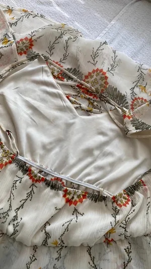 Maurice’s blouse high/low long flowing back bra adj spaghetti strap size medium thumbnail 9