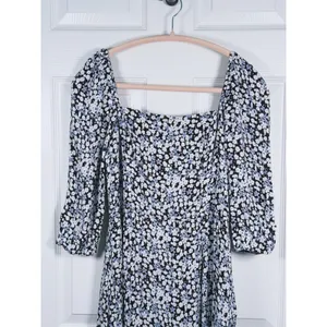 Abercrombie & Fitch Ditsy Floral Midi Dress Size M Tall Cottage Prairie Romantic thumbnail 6