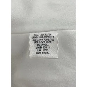 NWOT Miami Women's Size Small White Stretch Sweetheart Mini Dress White Lined thumbnail 6