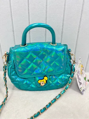 Disney Tinkerbell Character Handbag Quilted Mini Crossbody Bag NEW thumbnail 2