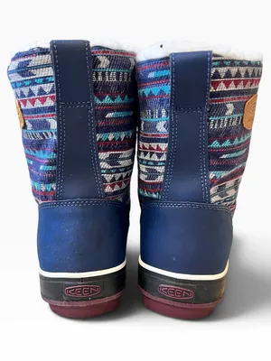 Keen Elsa Dress Blues Sherpa Lined Waterproof Winter Boots thumbnail 13