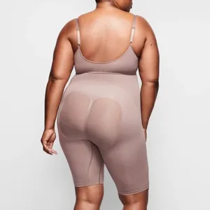 SKIMS Sculpting Above the Knee Shorts in Umber Size XX-Small/X-Small thumbnail 2