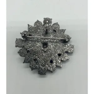 Faux‎ Turquoise & Sunstone Brooch Pin thumbnail 2