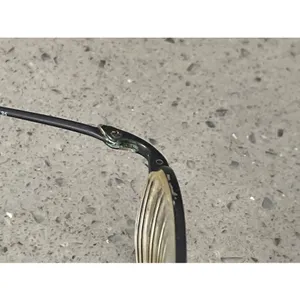 Nike with Flexon 4603 001 Eyeglass Frames ONLY 45-20-135 Black metal full rim thumbnail 10