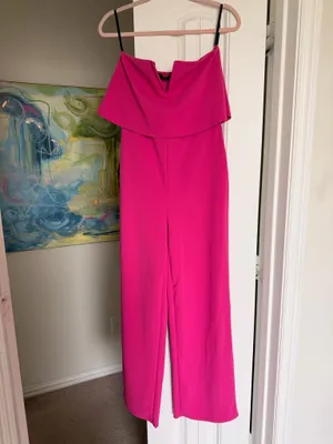 Magenta Jumpsuit Pink Size M thumbnail 2