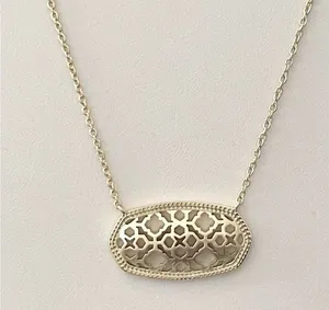 Kendra Scott Dollie Pendant Necklace, 14k Goldtone, NWT, $75 thumbnail 1