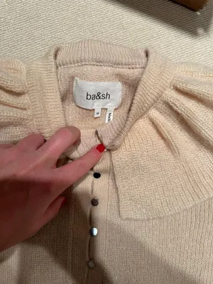 BASH pink collar sweater  thumbnail 6