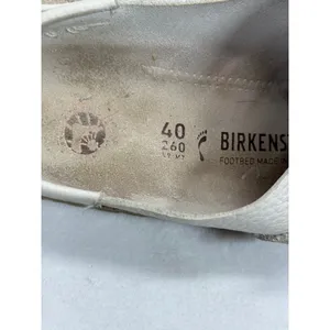 Birkenstock Leather Clogs Mules Buckle Slides‎ Neutral Size 40 US 9 thumbnail 5