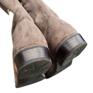 Marc Fisher Over The Knee Boots Taupe Faux Suede OTK Boots‎ Size 7.5 thumbnail 12