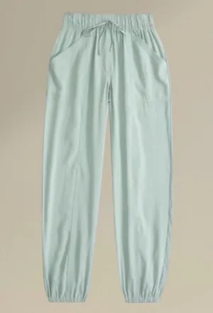 (NWOT) Abercrombie & Fitch Utility Jogger in Mint Green, Small thumbnail 1