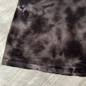 Philanthropy Women’s Distressed Black & Grey Tie Dye T-Shirt thumbnail 4