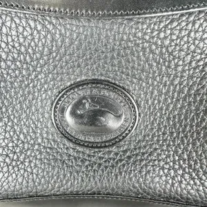 Dooney & Bourke Vintage Pebbled Leather Crossbody Bag Black P19 thumbnail 9