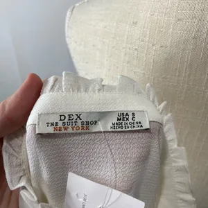 Dex the Suit Shop Ivory top size small White thumbnail 13