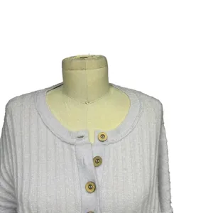 Free People Around‎ the Clock Tunic Sweater Lavender Size Small thumbnail 5