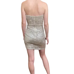 Windsor Sequin Bows Cutout Bodycon Mini Dress thumbnail 4