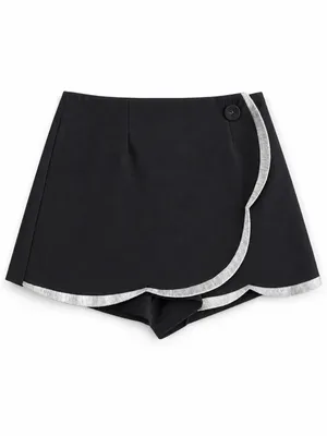 Maeve Scallop Trim Skort Size 8 thumbnail 7