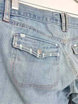 Vintage Old Navy Ultra Low Rise Jeans Sz 4 thumbnail 7
