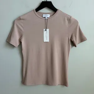 Ripley Rader Modal Fitted T-Shirt in Clay (Beige) Size XS thumbnail 1