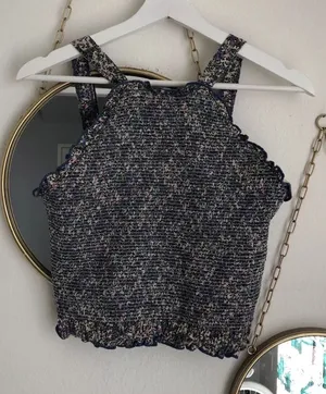 BY‎ Anthropologie Stretchy Floral Tube Top Size M Sleeveless thumbnail 1