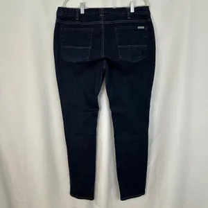 Carhartt Slim Fit‎ Skinny Leg Dark Wash Denim Jeans Womens Size 14 Regular thumbnail 5
