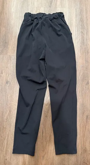 Lululemon Stretch High-Rise Tapered Pant 25.5 Black Luxtreme W5DCFS Size 0 thumbnail 1
