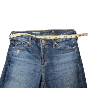 AG Adriano Goldschmied Midi Ankle Mid Rise Legging Ankle Jeans‎ Size: 25 thumbnail 3