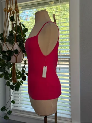 NWT by Anthropologie Knit Square Neck Cami Tank Top Size Medium thumbnail 3