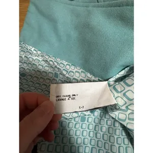 Retro Mod‎ Quiet Luxury Classic Anthropologie Tulle Wool Peacoat Tiffany Blue S thumbnail 10