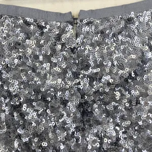 London‎ Jean Sequin Mini Skirt Size 6 Y2K Party Glam Evening Sparkly Stagecoach thumbnail 4