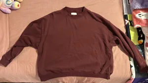 American Eagle Maroon Top thumbnail 1
