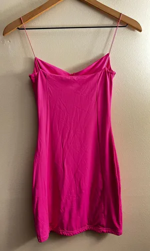 Meshki Pink Mini Dress thumbnail 3