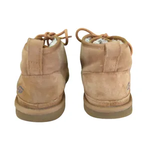 UGG Neumel Chukka‎ Boots Tan Suede Shearling Lined Lace Up Women 7 3236 thumbnail 5
