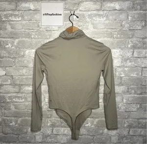Lululemon Nulu Turtleneck Bodysuit Long Sleeve Thong Cut NWT Size XL (RVSN) thumbnail 5