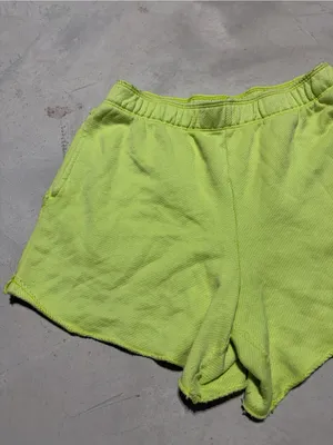 Aerie Neon Lime Women’s Lounge Shorts medium thumbnail 2