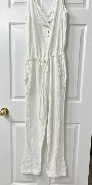 Vici Pocketed Drawstring Jumpsuit thumbnail 7